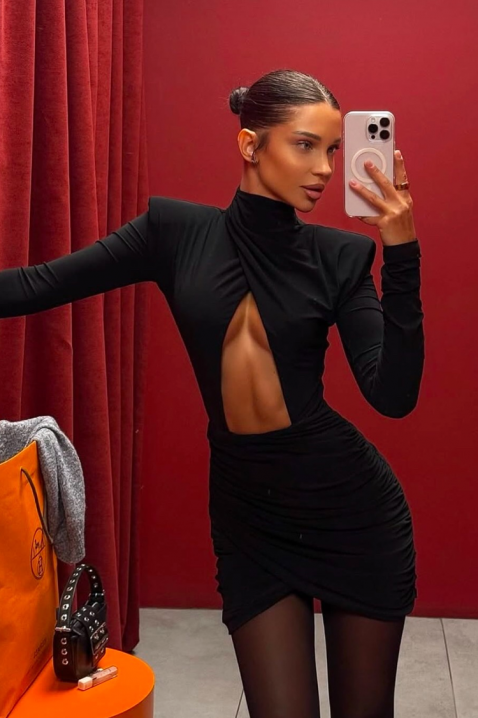 Rochie NRENINZA, Culoare: negru, IVET.RO - Reduceri de până la -80%