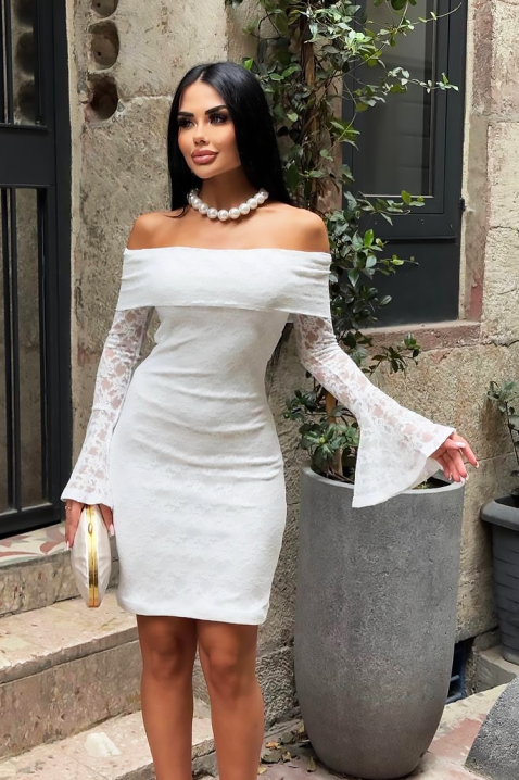 Rochie RAMDELA WHITE, Culoare: alb, IVET.RO - Reduceri de până la -80%