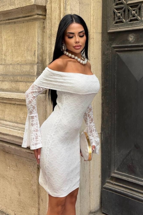 Rochie RAMDELA WHITE, Culoare: alb, IVET.RO - Reduceri de până la -80%