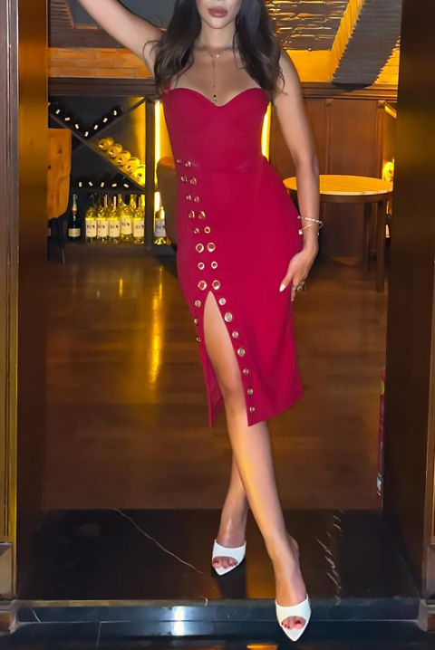 Rochie GODENAZA RED, Culoare: roșu, IVET.RO - Reduceri de până la -80%