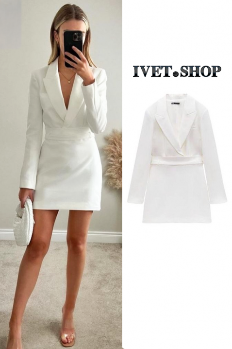 Rochie VRENZALA, Culoare: alb, IVET.RO - Reduceri de până la -80%