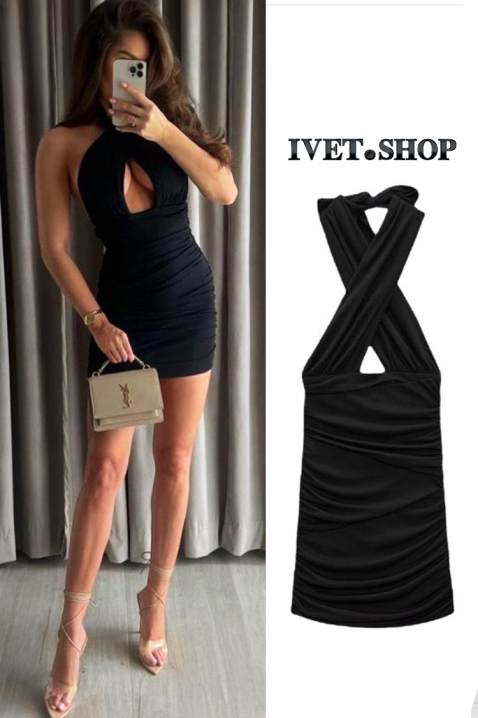 Rochie LUNZANA, Culoare: negru, IVET.RO - Reduceri de până la -80%