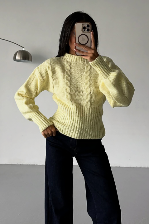 Pulover BLANDIRA YELLOW, Culoare: galben, IVET.RO - Reduceri de până la -80%