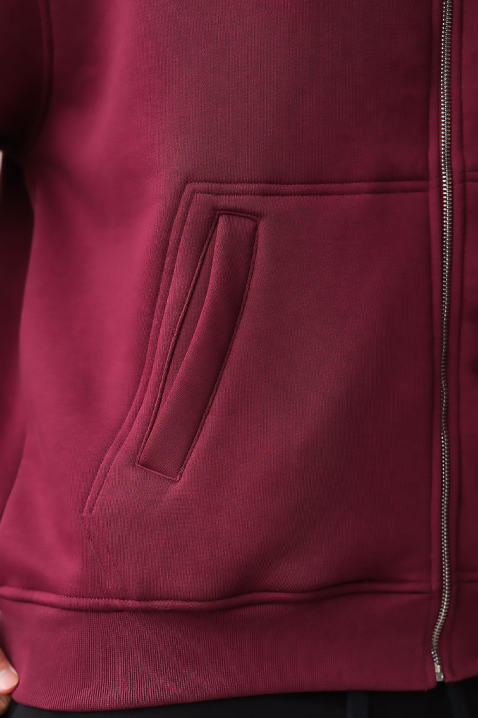 Hanorac bărbați VERGERO BORDO, Culoare: bordo, IVET.RO - Reduceri de până la -80%