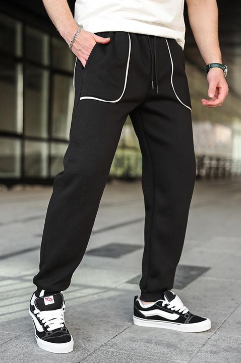 Pantaloni bărbați FONTOR BLACK, Culoare: negru, IVET.RO - Reduceri de până la -80%