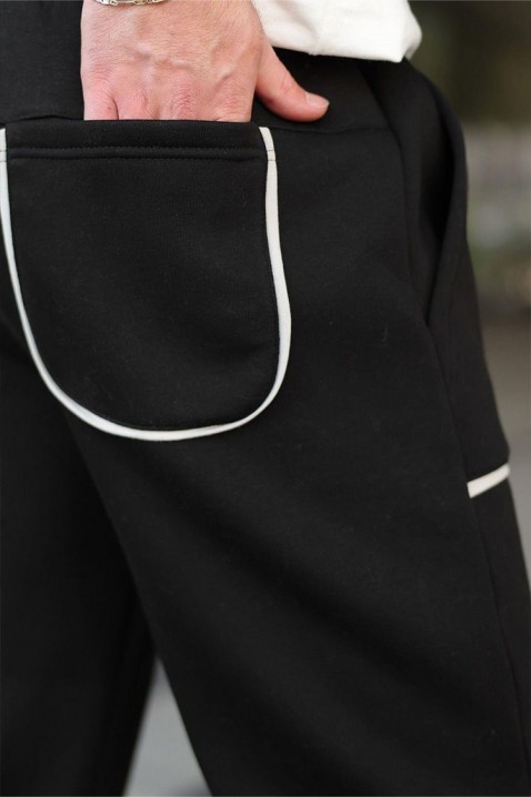 Pantaloni bărbați FONTOR BLACK, Culoare: negru, IVET.RO - Reduceri de până la -80%