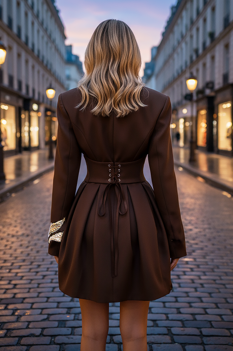 Rochie BLANDENZA BROWN, Culoare: maro, IVET.RO - Reduceri de până la -80%