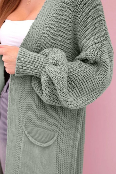 Cardigan TRELONDA MINT, Culoare: mentă, IVET.RO - Reduceri de până la -80%
