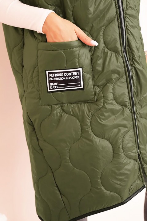 Vestă VORTELGA KHAKI, Culoare: khaki, IVET.RO - Reduceri de până la -80%