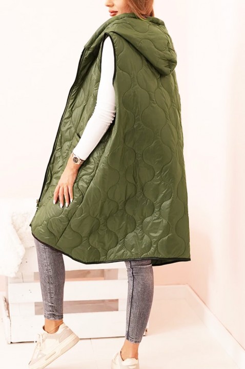 Vestă VORTELGA KHAKI, Culoare: khaki, IVET.RO - Reduceri de până la -80%