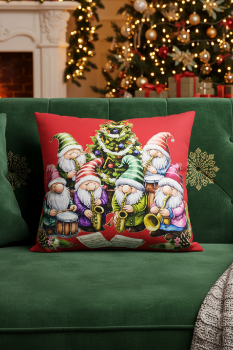 Față de pernă BLOSEDY 40х40 cm, Culoare: roșu, IVET.RO - Reduceri de până la -80%