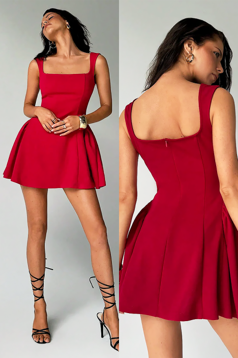 Rochie ERKANZA, Culoare: roșu, IVET.RO - Reduceri de până la -80%