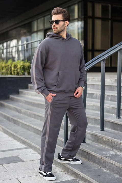 Set bărbați MONSHEZO GRAFIT, Culoare: grafit, IVET.RO - Reduceri de până la -80%