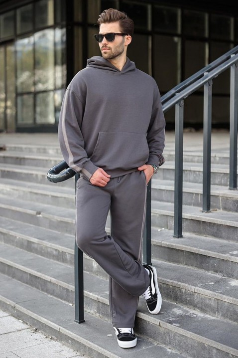 Set bărbați MONSHEZO GRAFIT, Culoare: grafit, IVET.RO - Reduceri de până la -80%