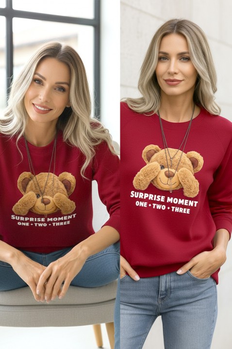 Bluză damă BRADELZA RED, Culoare: roșu, IVET.RO - Reduceri de până la -80%