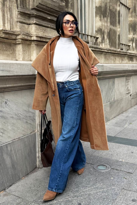 Palton ALSIENA CAMEL, Culoare: maro deschis    , IVET.RO - Reduceri de până la -80%