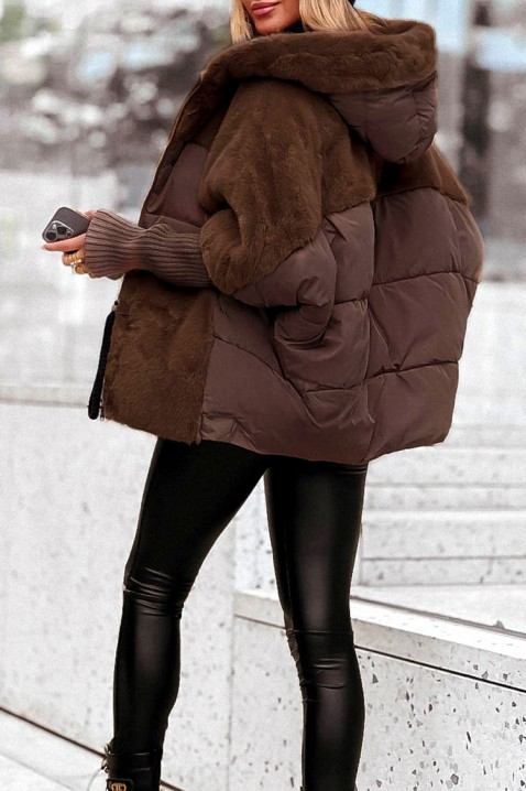 Geacă GLOREDA BROWN, Culoare: ecru, IVET.RO - Reduceri de până la -80%