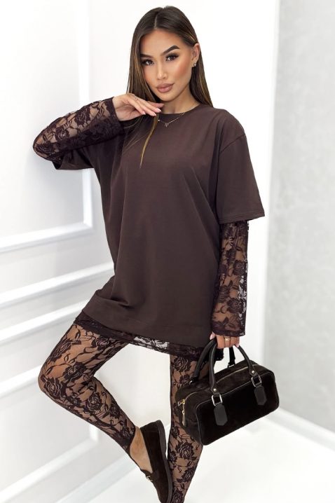 Set MARJITA BROWN, Culoare: maro, IVET.RO - Reduceri de până la -80%