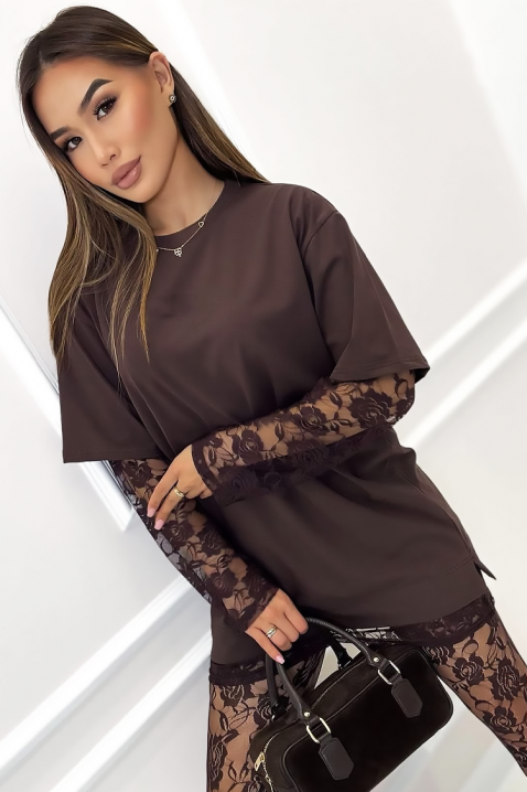 Set MARJITA BROWN, Culoare: maro, IVET.RO - Reduceri de până la -80%