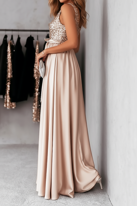 Rochie DREMONDA BEIGE, Culoare: bej, IVET.RO - Reduceri de până la -80%