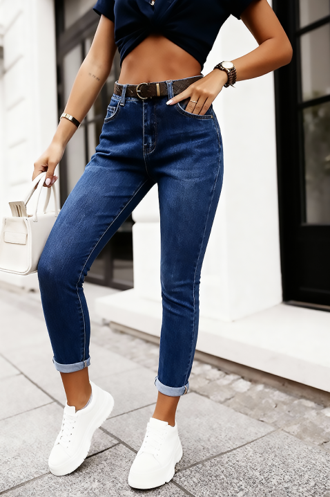 Blugi ALEORTA, Culoare: albastru, IVET.RO - Reduceri de până la -80%