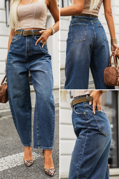 Blugi AMILONDA, Culoare: albastru, IVET.RO - Reduceri de până la -80%