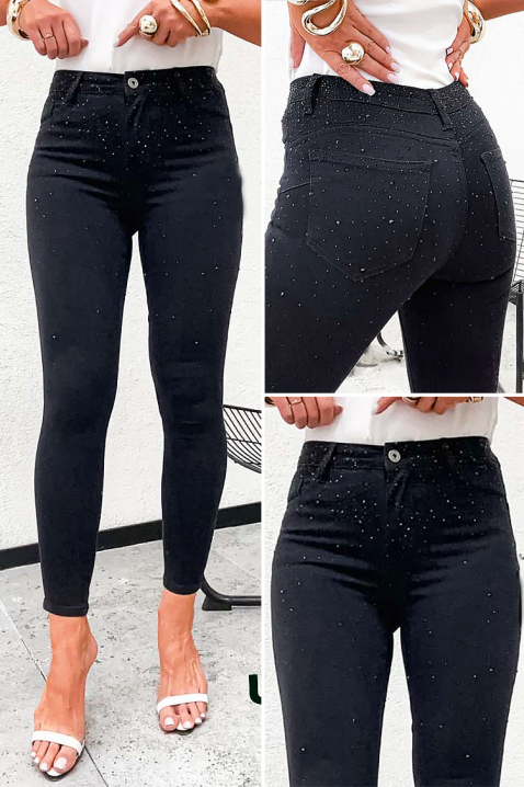 Blugi BELINSA, Culoare: negru, IVET.RO - Reduceri de până la -80%