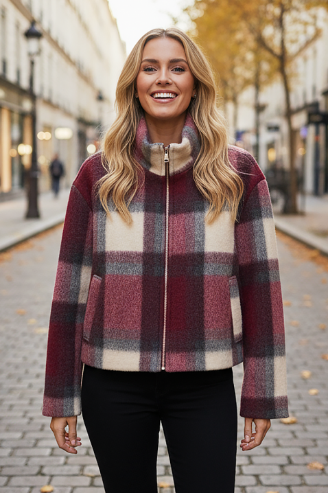 Geacă JIONELGA BORDO, Culoare: bordo, IVET.RO - Reduceri de până la -80%