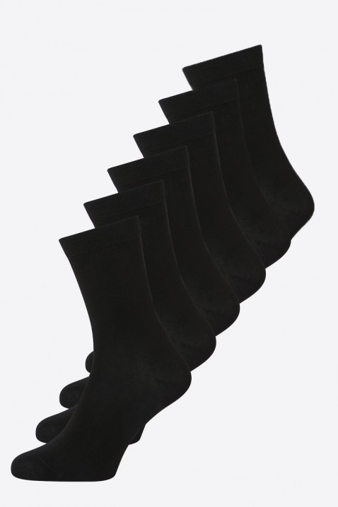 Set 6 perechi șosete pentru bărbați MOLERGO, Culoare: negru, IVET.RO - Reduceri de până la -80%