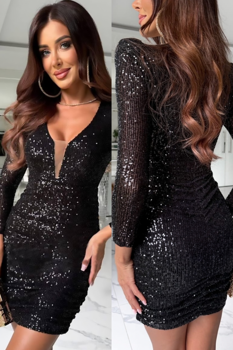 Rochie SAMENDRA BLACK, Culoare: negru, IVET.RO - Reduceri de până la -80%