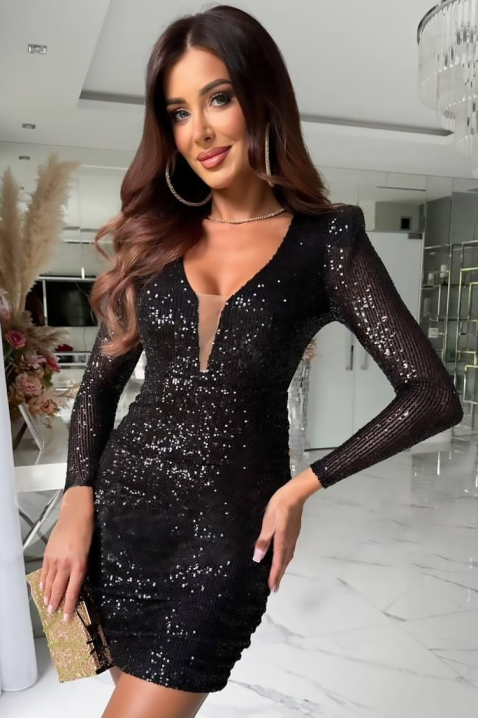 Rochie SAMENDRA BLACK, Culoare: negru, IVET.RO - Reduceri de până la -80%