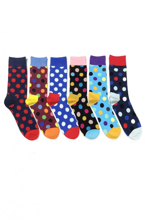 Set 6 perechi șosete pentru bărbați COLORITO, Culoare: multicolor, IVET.RO - Reduceri de până la -80%
