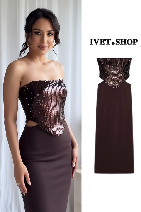 Top ZLATENDA, Culoare: bordo, IVET.RO - Reduceri de până la -80%