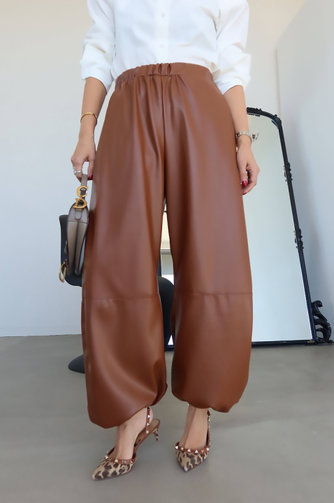 Pantaloni LONTENZA CAMEL, Culoare: maro deschis    , IVET.RO - Reduceri de până la -80%