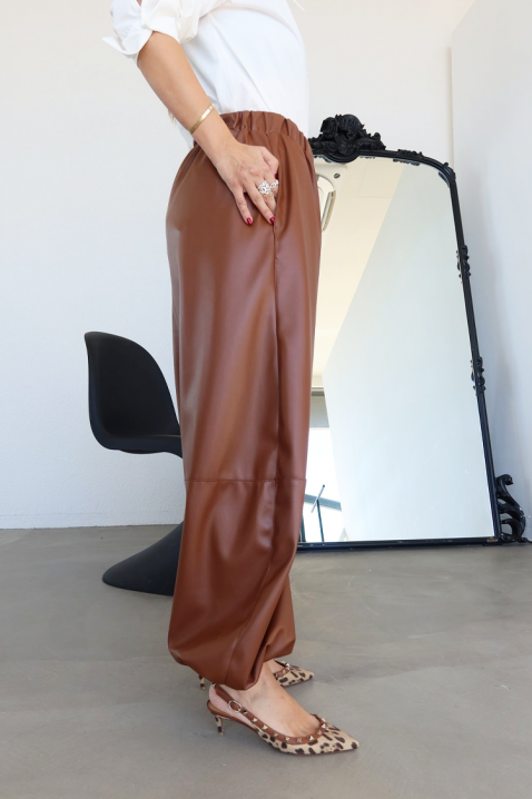 Pantaloni LONTENZA CAMEL, Culoare: maro deschis    , IVET.RO - Reduceri de până la -80%