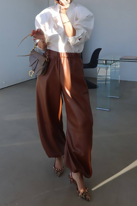 Pantaloni LONTENZA CAMEL, Culoare: maro deschis    , IVET.RO - Reduceri de până la -80%