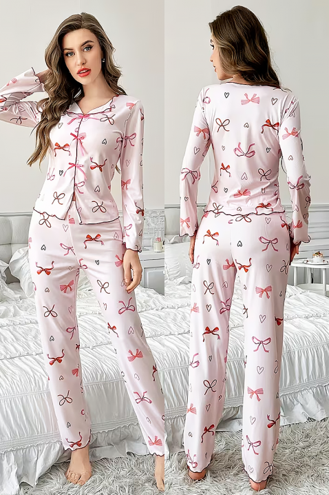 Pijama PLANDELZA, Culoare: pudră, IVET.RO - Reduceri de până la -80%