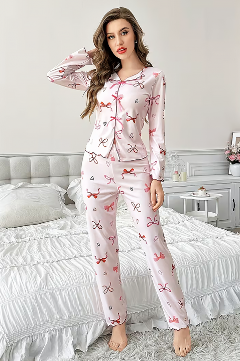 Pijama PLANDELZA, Culoare: pudră, IVET.RO - Reduceri de până la -80%