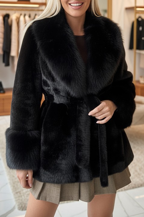 Palton ELEMSA BLACK, Culoare: negru, IVET.RO - Reduceri de până la -80%