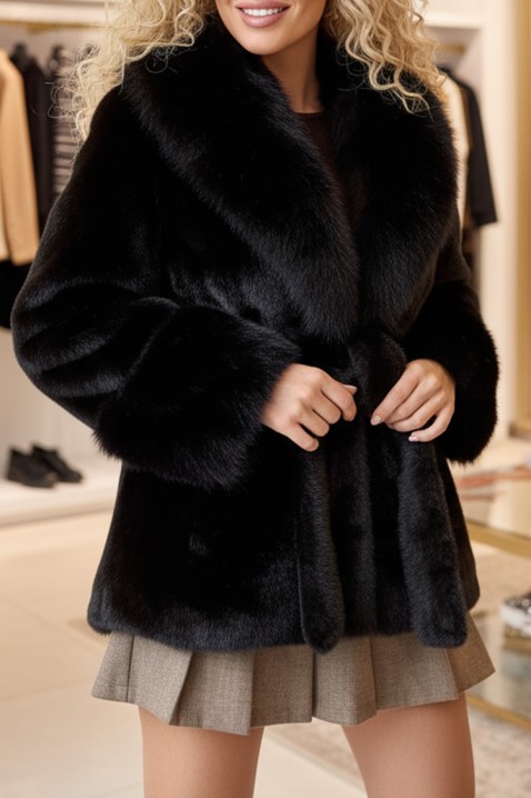 Palton ELEMSA BLACK, Culoare: negru, IVET.RO - Reduceri de până la -80%