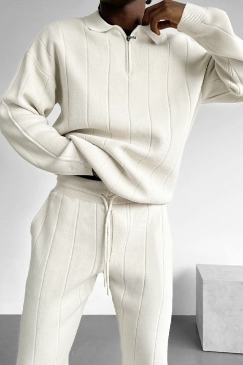 Set bărbați BOTELDO ECRU, Culoare: ecru, IVET.RO - Reduceri de până la -80%