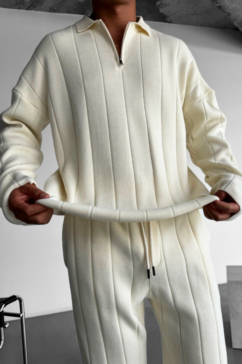 Set bărbați BOTELDO ECRU, Culoare: ecru, IVET.RO - Reduceri de până la -80%