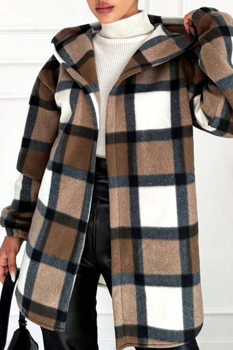 Geaca-cămașă damă TESSARO, Culoare: maro, IVET.RO - Reduceri de până la -80%