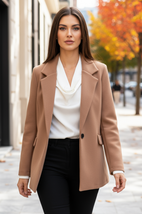 Sacou VALEORA BEIGE, Culoare: bej, IVET.RO - Reduceri de până la -80%