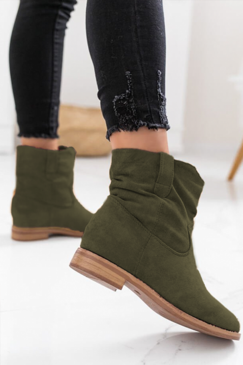 Botine damă BOMBEDA, Culoare: khaki, IVET.RO - Reduceri de până la -80%