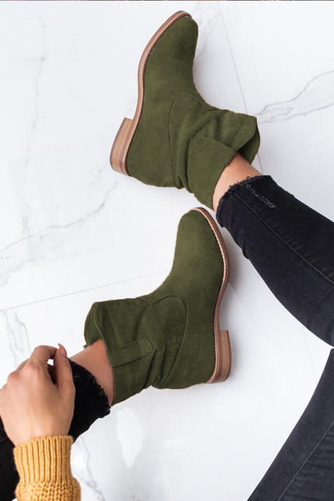 Botine damă BOMBEDA, Culoare: khaki, IVET.RO - Reduceri de până la -80%