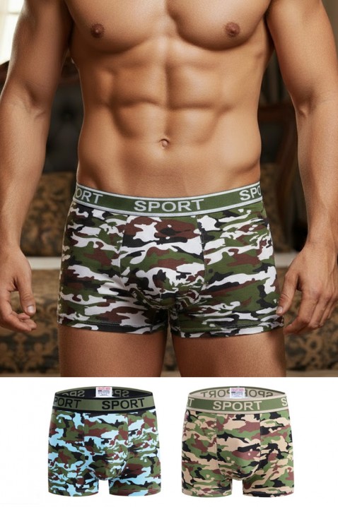 Set 3 buc boxeri petru bărbăti KREMZO, Culoare: multicolor, IVET.RO - Reduceri de până la -80%