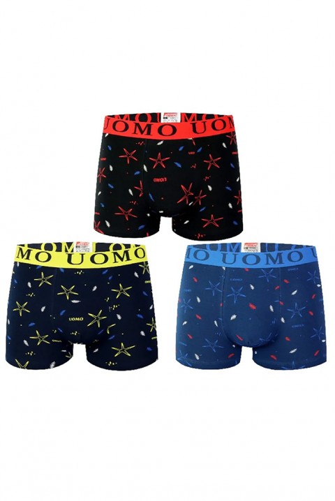 Set 3 buc boxeri petru bărbăti BERJON, Culoare: multicolor, IVET.RO - Reduceri de până la -80%