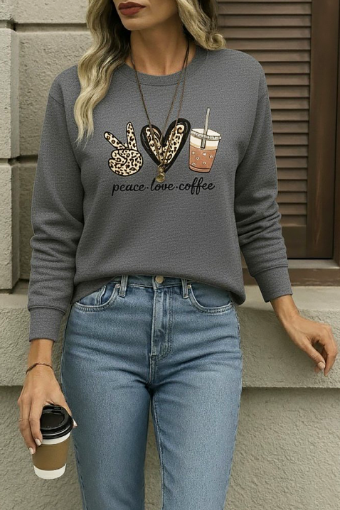 Bluză damă GOLMINA GREY, Culoare: gri, IVET.RO - Reduceri de până la -80%