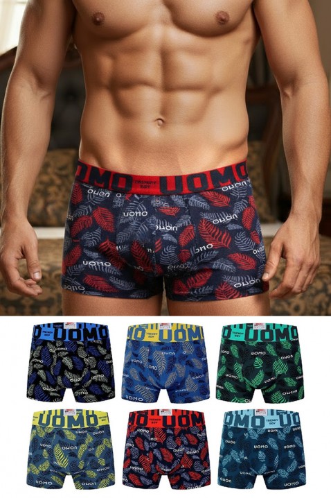 Set 6 buc boxeri petru bărbăti BERJON, Culoare: multicolor, IVET.RO - Reduceri de până la -80%